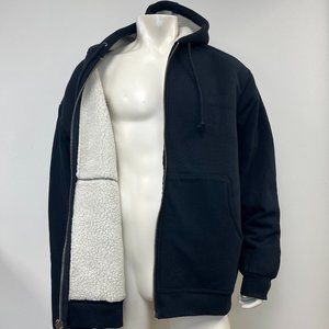 CornerStone Heavyweight Sherpa-Lined Hooded Fleece Jacket